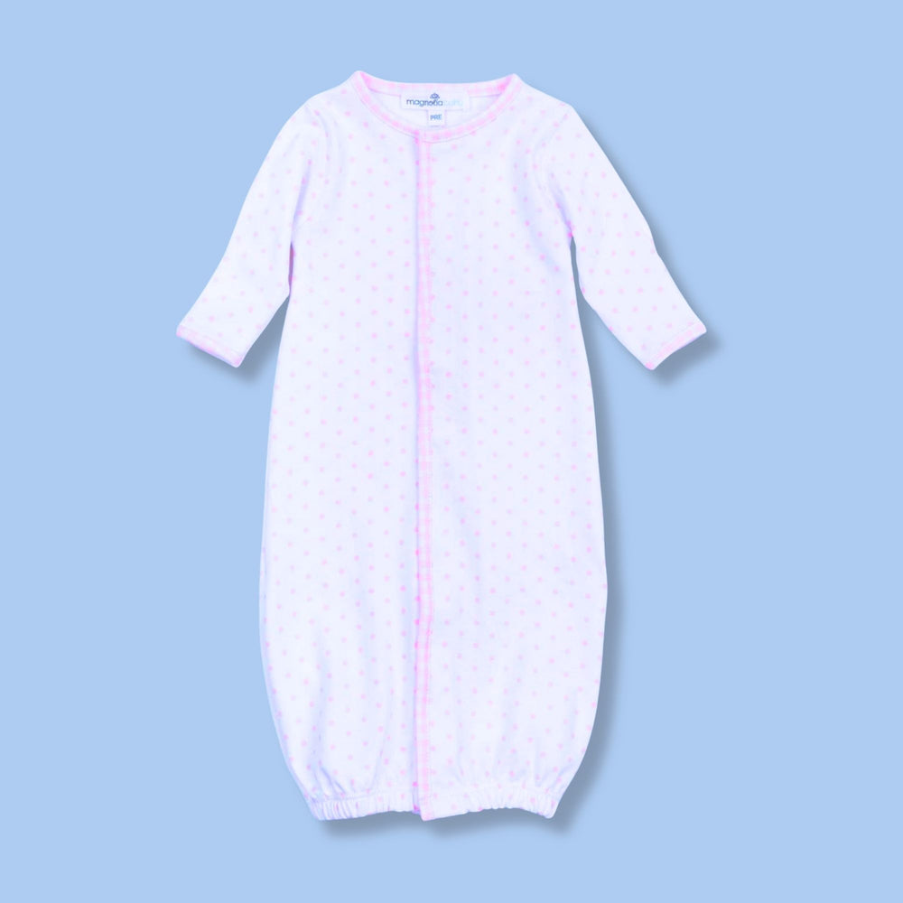 Magnolia Baby Gingham Dots Converter Gowns