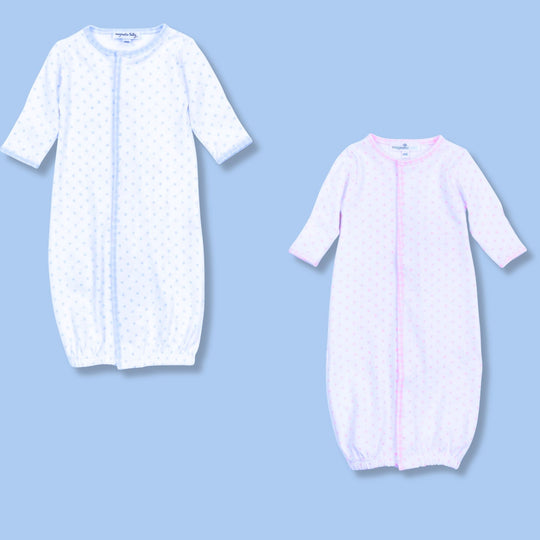 Magnolia Baby Gingham Dots Converter Gowns