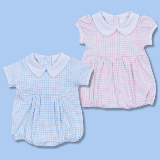 Magnolia Baby Peek-a-Boo Checked Bubbles