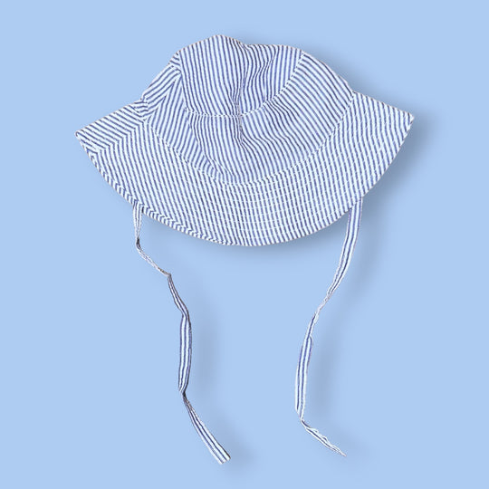 Child's Seersucker Sunhat