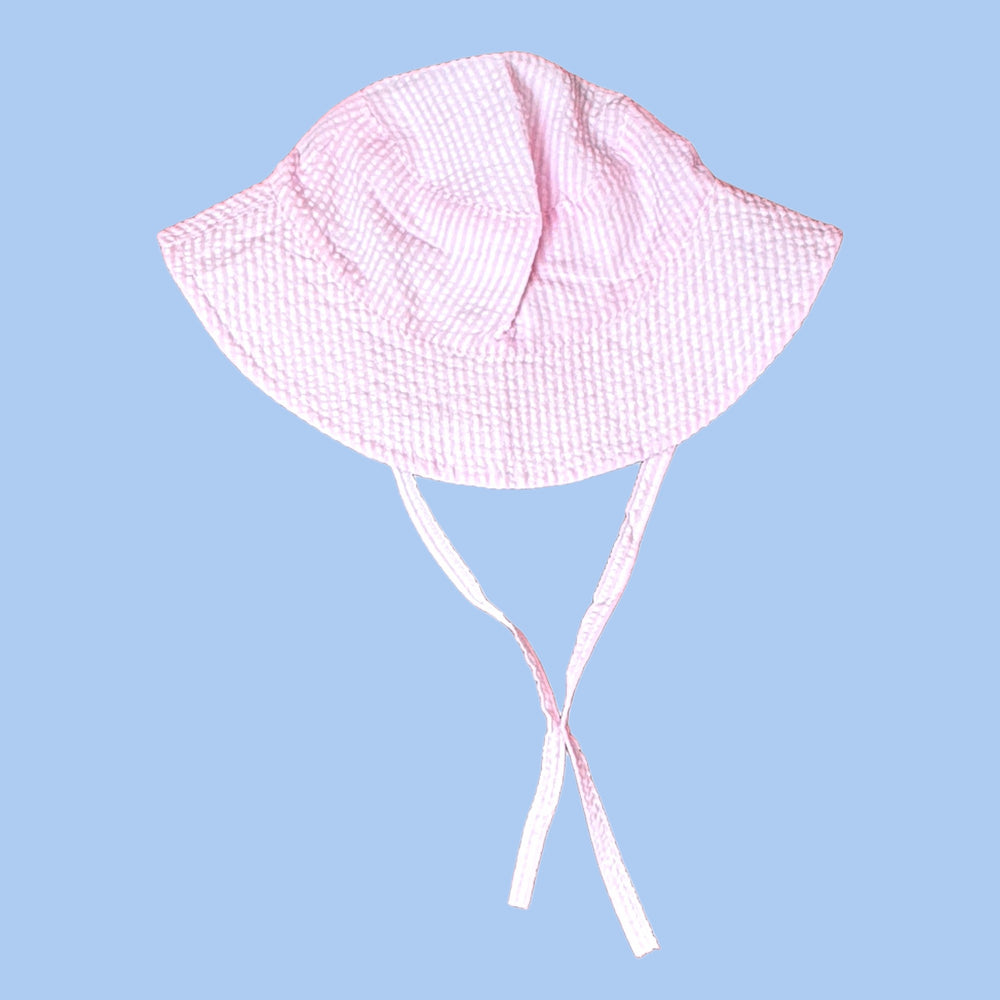 Child's Seersucker Sunhat