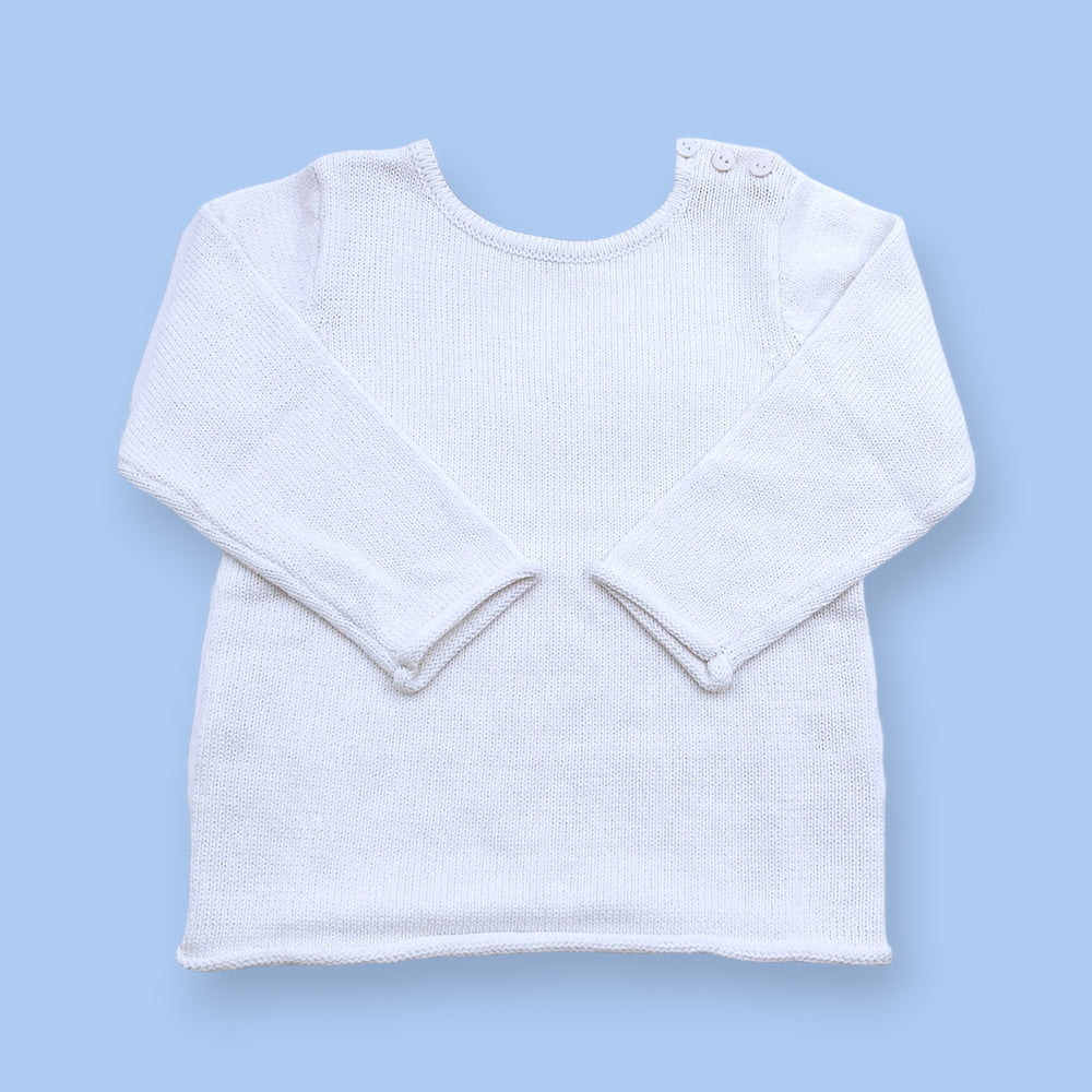 Single-Color Roll Neck Sweaters
